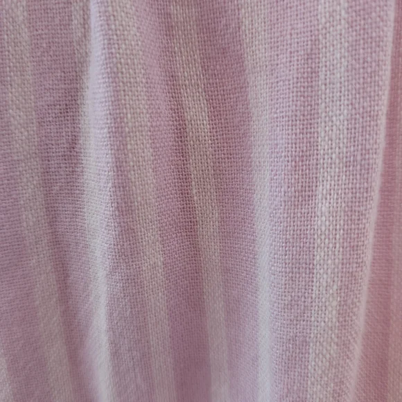 Sonoma Linen Blend Stripped Dress Size Medium - Picture 7 of 12